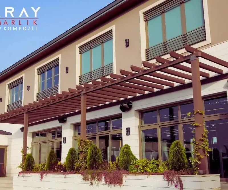 Ahşap Kompozit Pergola