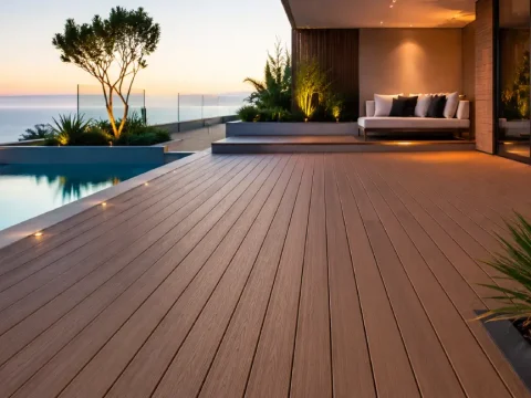 Ahşap Kompozit Deck uygulama