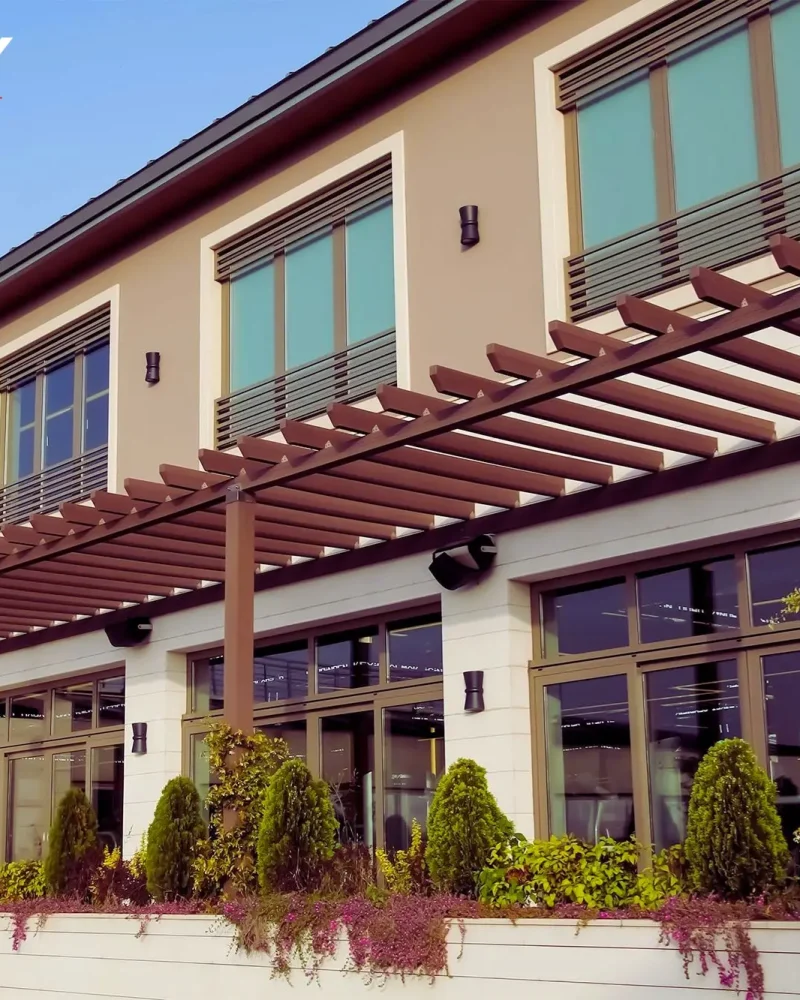 Ahşap Kompozit Pergola
