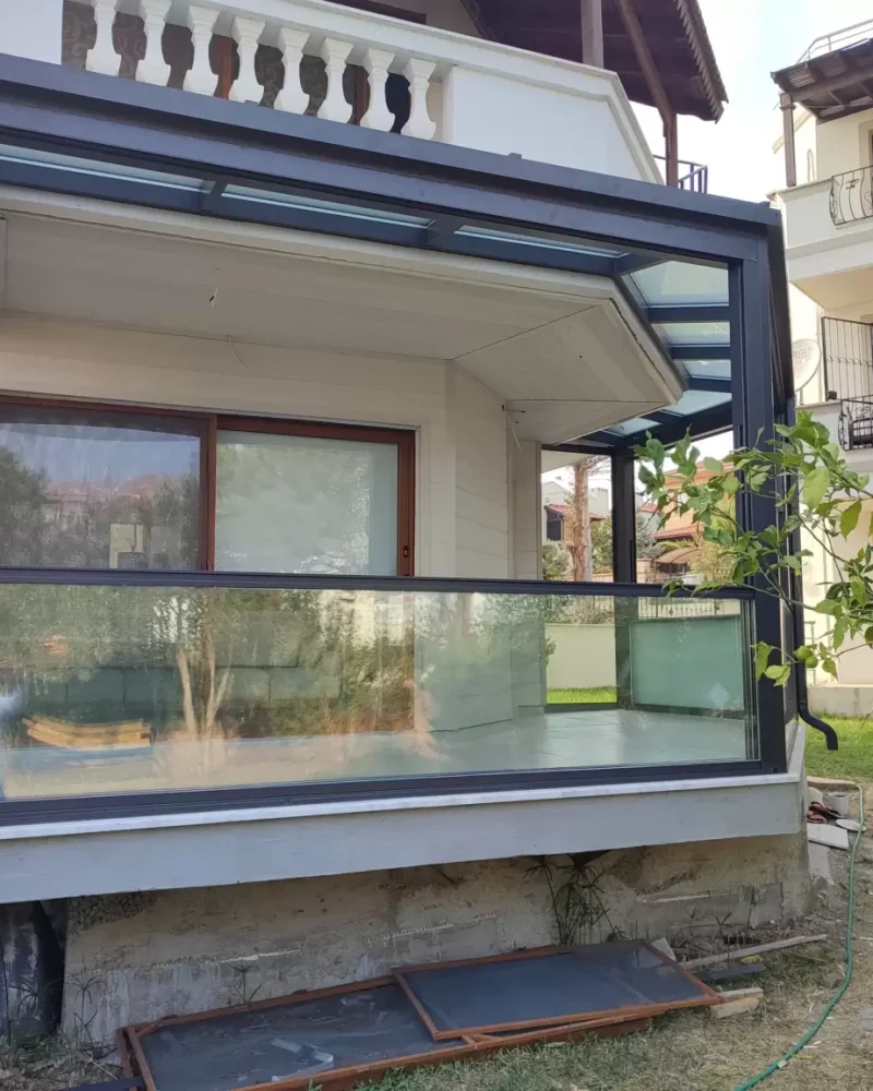 Cunda Adası Kompozit Cephe Kaplama Çalışması