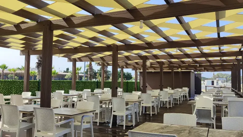 Hatay Arsuz Jumanah Premium Otel Snack Bar Kompozit Uygulama